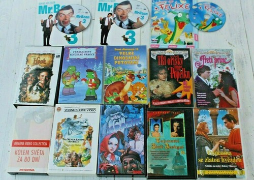 10x vhs kassetten sammlung - vhs,