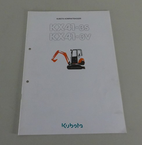 Prospekt broschüre kubota - prospekt, /