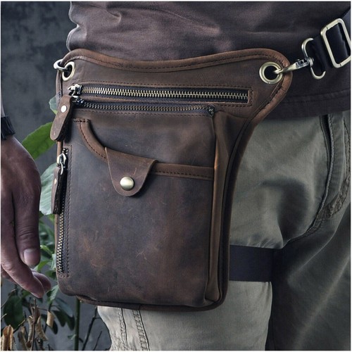 Echtleder vintage taille - echtleder,