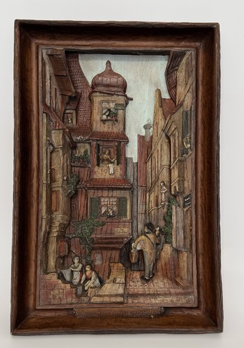 Vintage reliefbild der - vintage-reliefbild, „der
