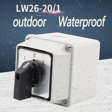 20A Nockenschalter 1-0-2