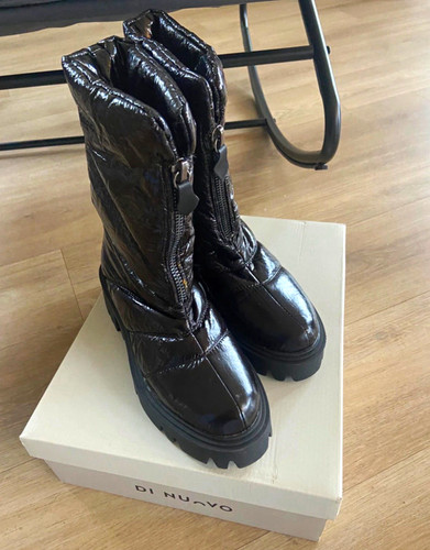Nuovo damen stiefel - stiefel, schwarz