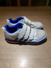 Turnschuhe für die Halle Hallenschuhe Marke Adidas Größe 33 Farbe weiß blau