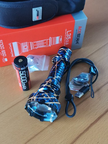Taschenlampe acebeam l35 0 - taschenlampe,
