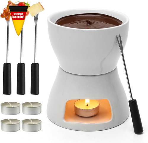 Kompaktes schokoladenfondue - kompaktes,