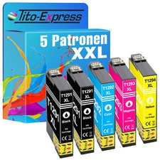 5 Patronen XL für Epson