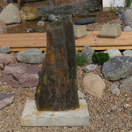 Schiefer schiefersäule stein - schiefer,