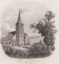 Emmerich Original Stahlstich Foltz 1855