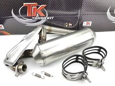 Edelstahl Sport Auspuff Turbo