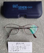 aus Nachlass Gleitsichtbrille Anfertigung August 2024 Werte siehe Foto