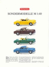 Wiking Werbeseite Volkswagen