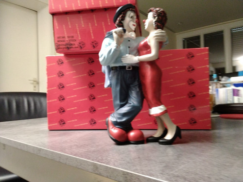 Gilde clown aus der comedy - clown,