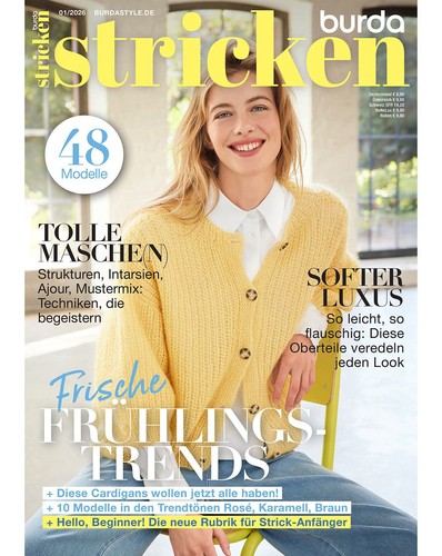 Burda stricken ausgabe - stricken,