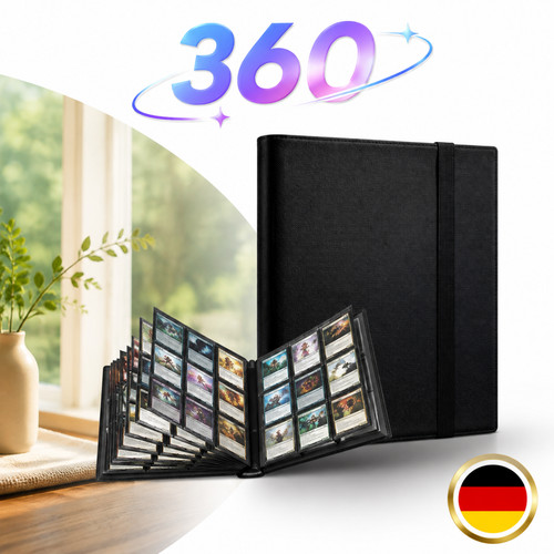 Trading card binder - card,
