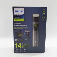 Philips Multigroom Series 9000, 14-in-One-Barttrimmer und Haarschneider mit OneB