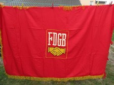 FDGB Fahne-Hissfahne,Bannerfahne,DDR 190x120