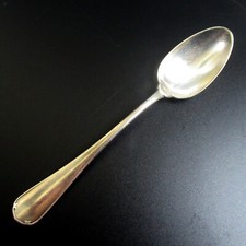 Christofle Paris Kaffeelöffel versilbert Serie CTF18 Antik Coffee Spoon 14,2cm