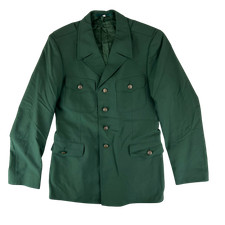 Westdeutsche Polizei Jacke grün Grenzschutz BGS Tracht Uniform Vintage groß