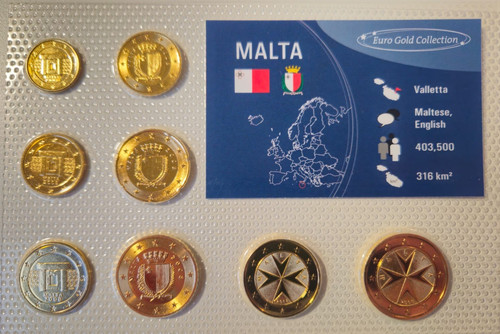Malta maltese euro gold - malta,