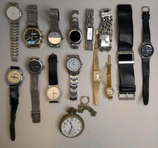 Konvolut 15 alte Armbanduhren