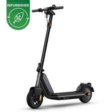 Niu KQi1 Pro Anthrazit E-Scooter 9" Luftreifen14% Steigung Doppelbremse 100kg