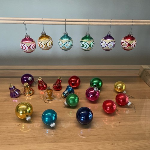 Vintage christbaumkugeln - vintage,