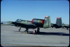 #4818 ORIGINAL K64 FLUGZEUGFOLIE: USAF Fairchild A-10A Warthog 75-0281/DM