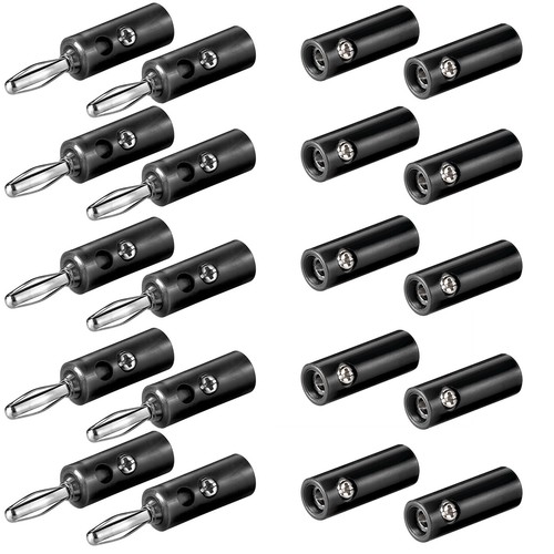 10x bananenstecker - 10x,