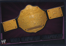 2011 Topps WWE World Heavyweight Championship Foil Slam Attax Rumble NM