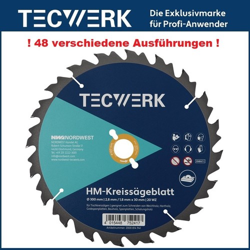 Tecwerk sägeblatt - hm,