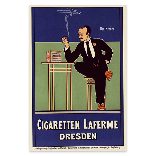 Cigaretten laferme - cigaretten, (1898)