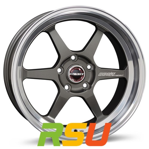 Borbet db8gt graphite rim - borbet,