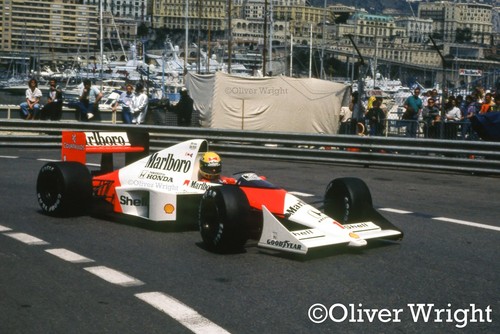 Monaco 1989 ayrton senna - monaco,