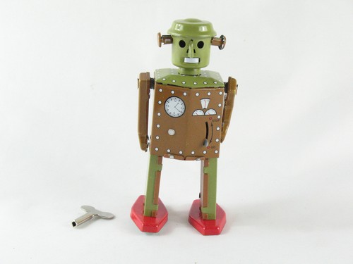 Blechspielzeug roboter - blechspielzeug,