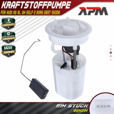 Kraftstoffpumpe Fördermenge 4-Polig für Audi A3 8L VW Golf 4 Bora 1J Seat Skoda