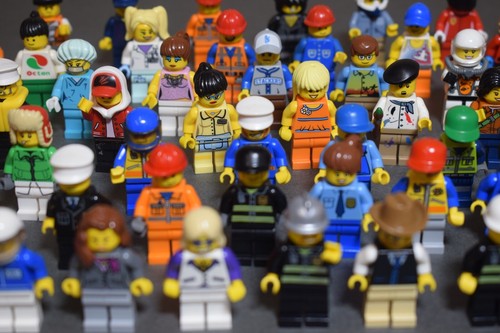 Lego original mini figur aus - original,