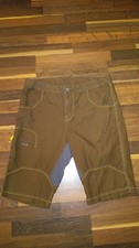 Herren Salewa Shorts Gr.XL 52 Dunkelbraun Kurze Wanderhose Trekking La Mano