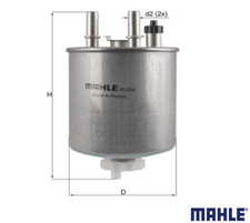 Kraftstofffilter für RENAULT Grand Kangoo Laguna Latitude Twingo MAHLE KL 834