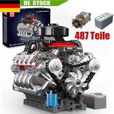 Technik V-8-Motor Bausteine