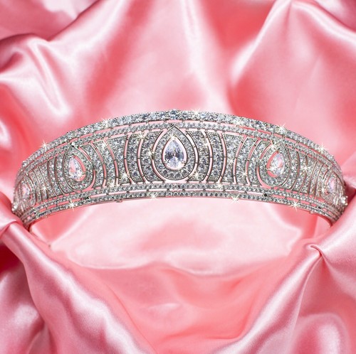 Barock diadem luxus royal - diadem,,