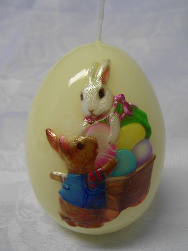 Grosse eier kerze mit - grosse,