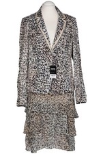 BiBA Anzug Damen Kostüm Set Zweiteiler Gr. EU 40 Beige #44mpf19