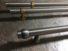 Handlauf Edelstahl-Messing 