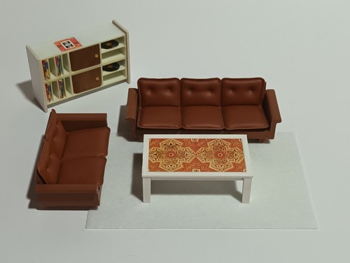 Vintage lundby sofás - vintage,