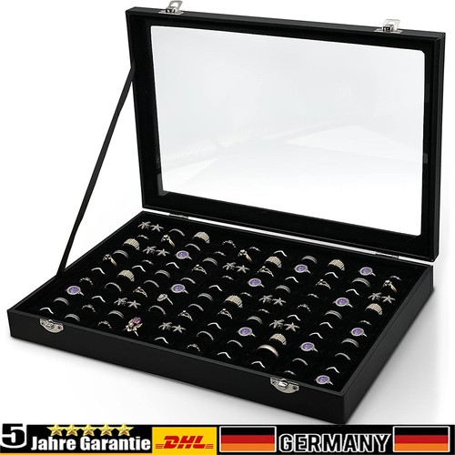 100 ringe schmucklade ringbox - schmucklade,