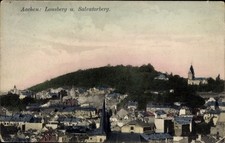 Ak Aachen, Panoramablick auf