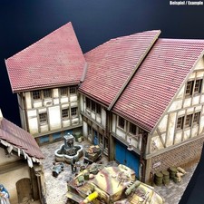 Bauernhaus WW2 in 1:35 - Laser