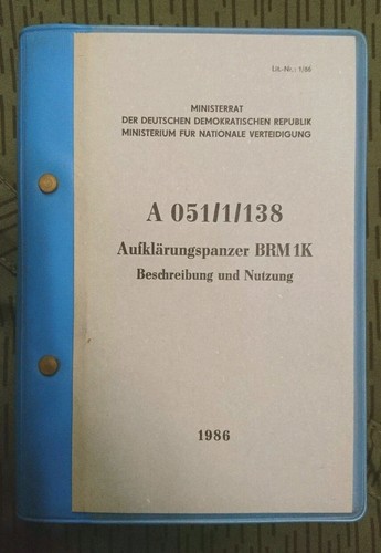 Nva vorschrift 051 - vorschrift, a