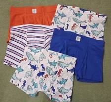 ? 5 coole Boxershorts/Unterhosen, Junge, Gr. 134/140, Fische, Meer, H&M, NEU!!