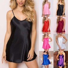 Sexy damen satin negligee - satin,